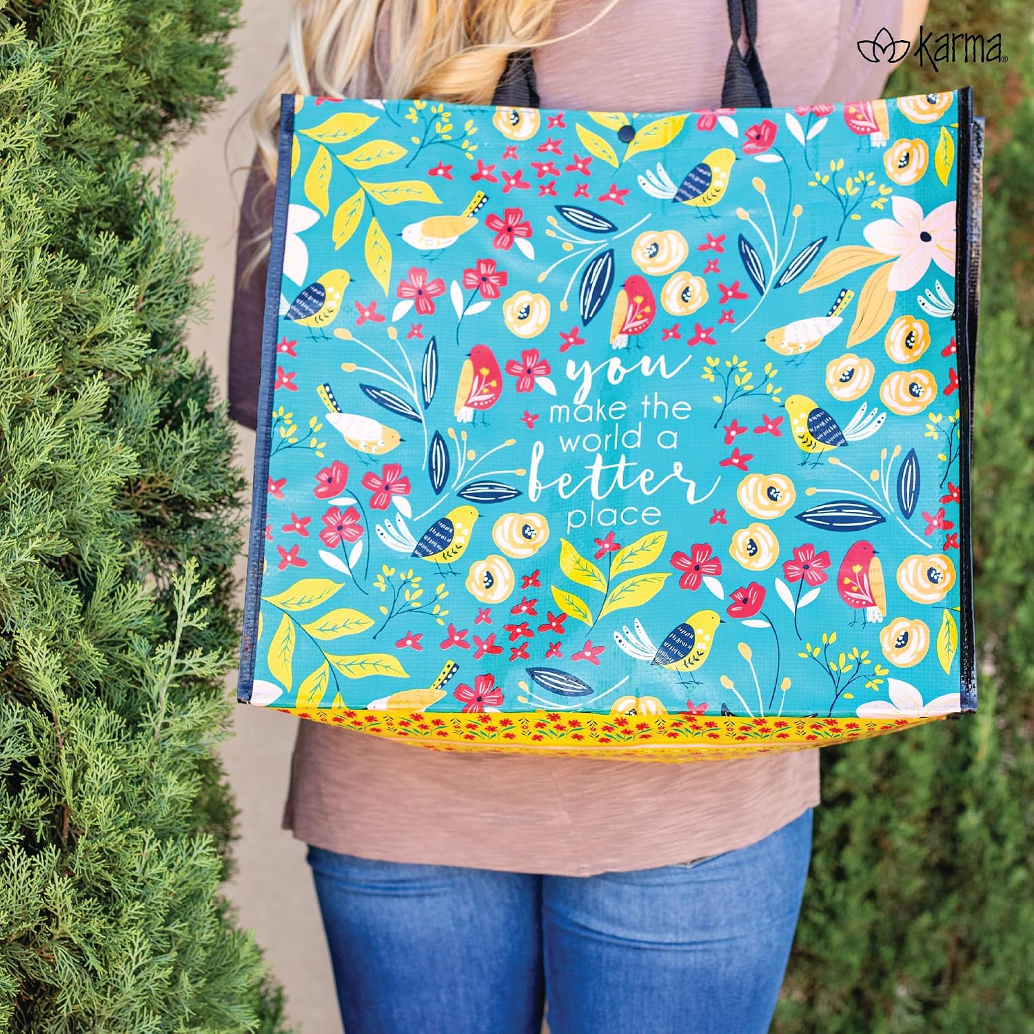 Karma Gifts Women's Large Tote image 2