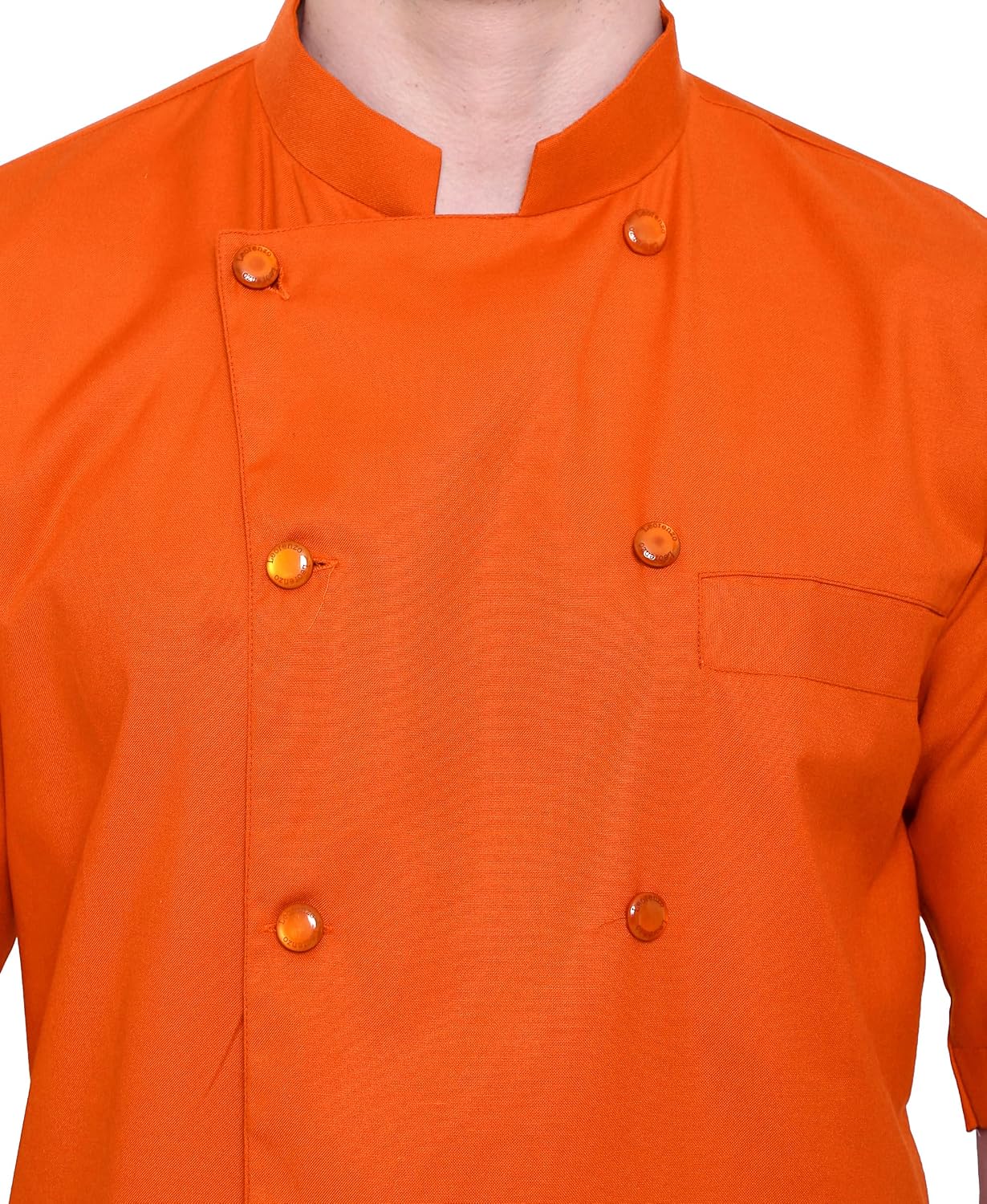 Leorenzo Creation PH-05 Men's Chef Coat Half Sleeves Chef Jacket (Size- XXS-7XL, Twelve Colours)