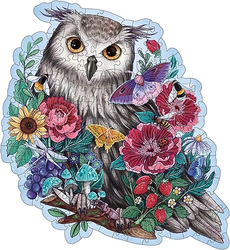 Ravensburger Mysterious Owl - Rompecabezas de madera de 150 piezas - 17511 - para adultos y niños a partir de 10 años