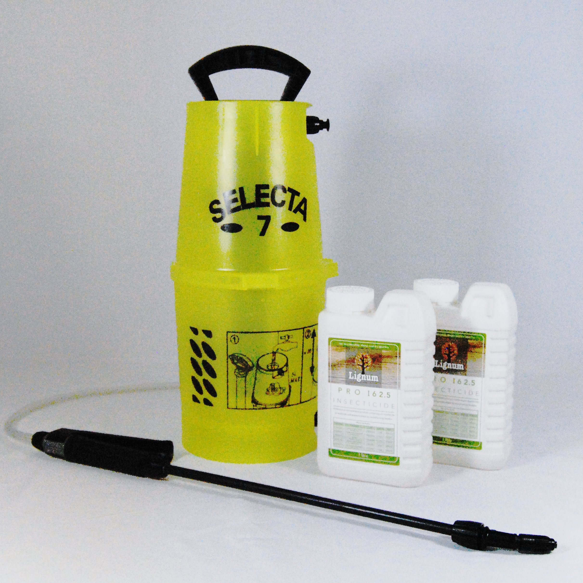 2 X 1L LIGNUM PRO I62.5 Concentrated Insecticide Woodworm Killer Timber Treatment Spray KIT - (Each 1L Makes 25L) - DELIVERY to UK Mainland ONLY