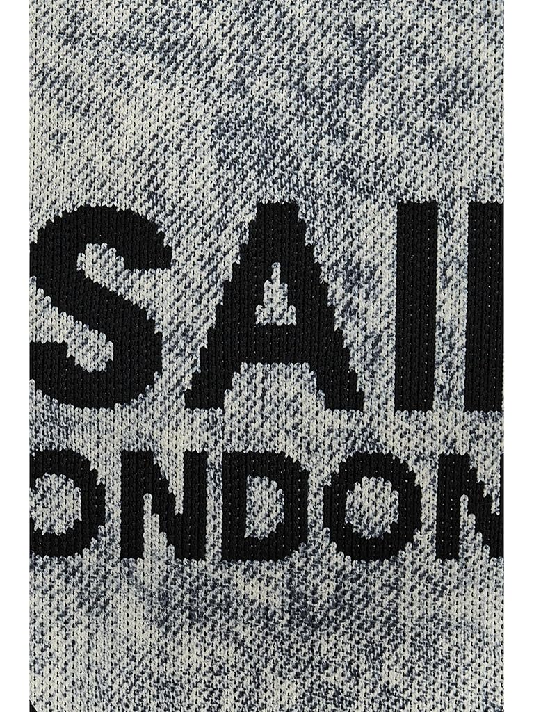 Gray AllSaints Izzy Denim East/West Tote