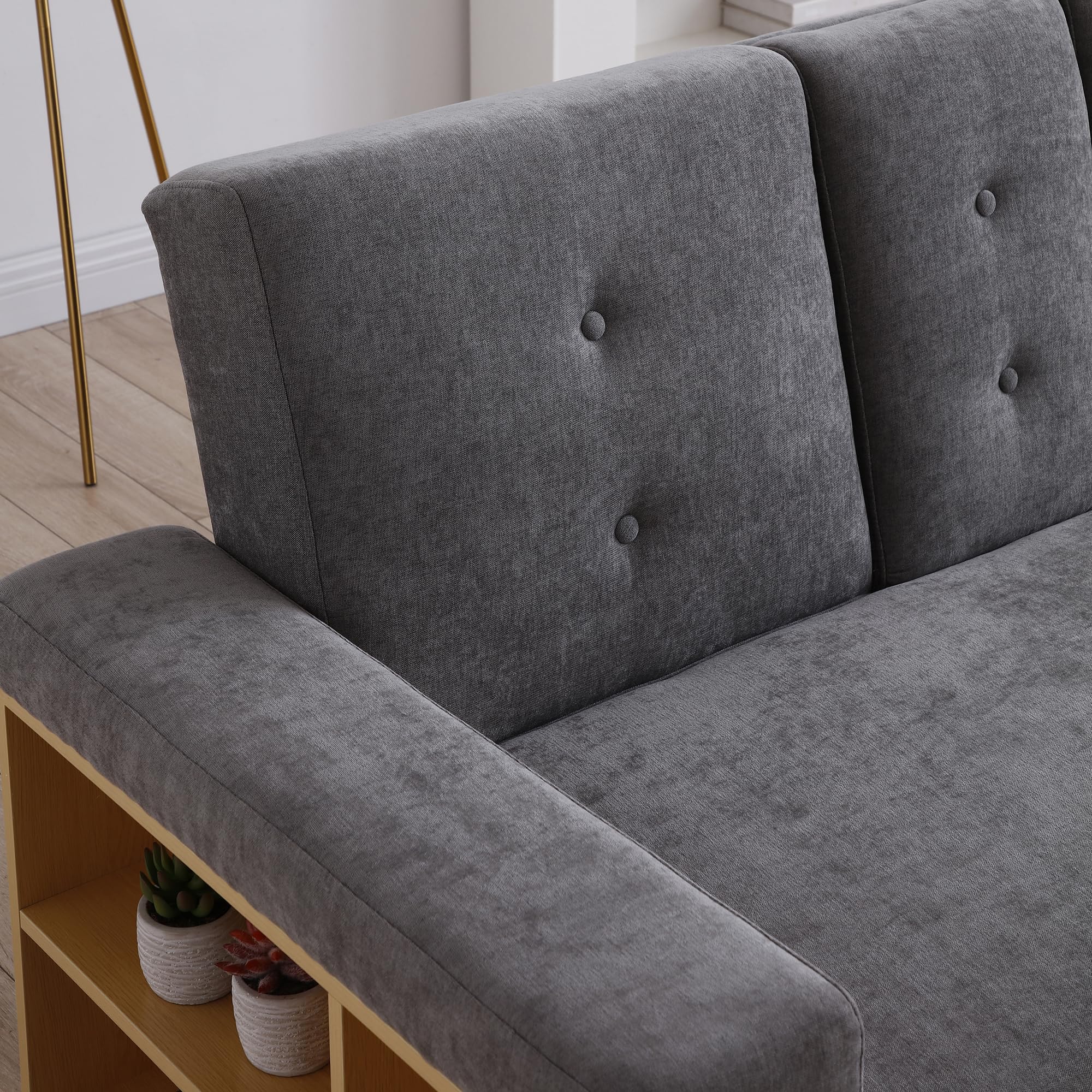 Amazon.com: Convertible Sleeper Sofa Couch,Multifunctional Double