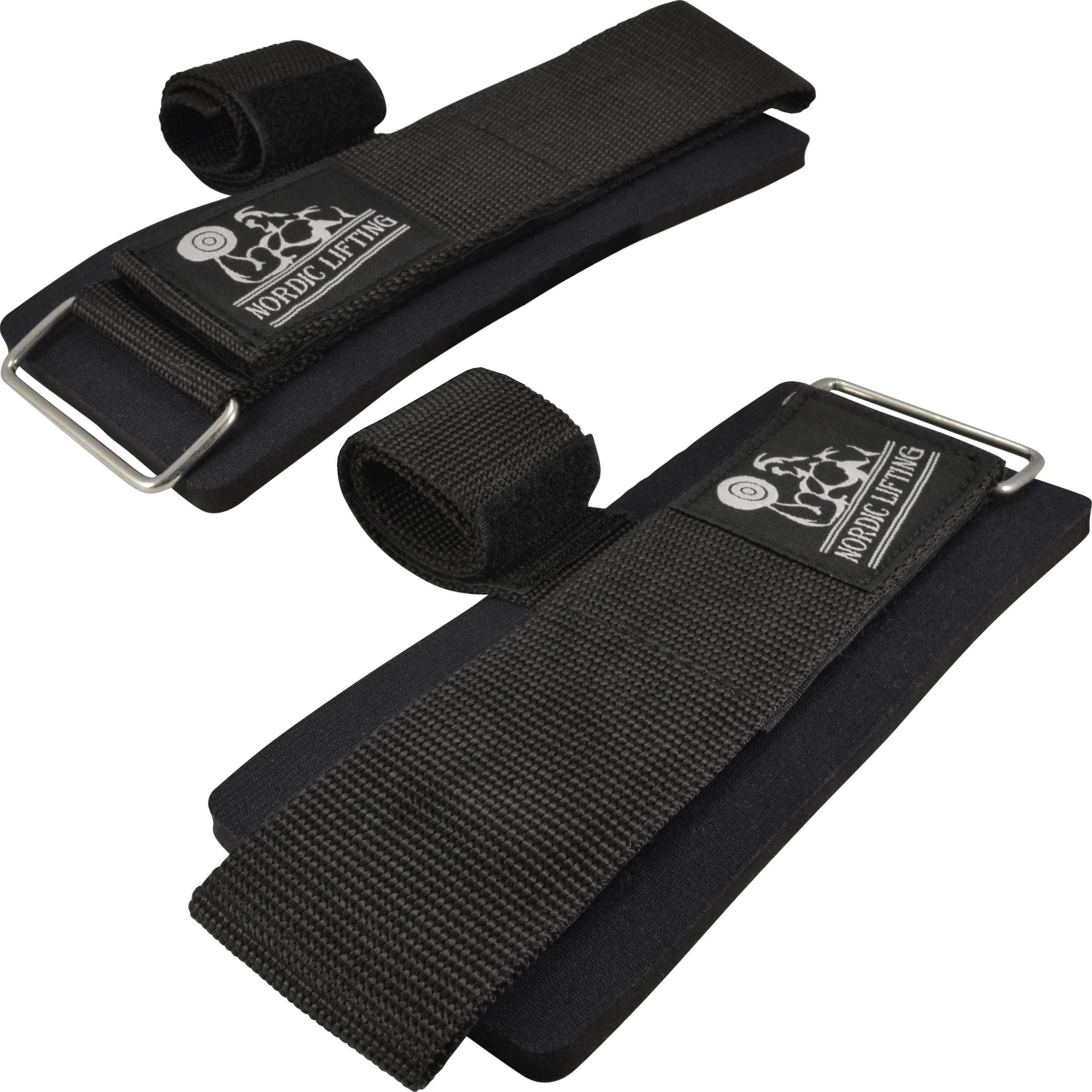 Nordic Lifting Lifting Straps & Wrist Wraps Functionality in 1 - StrapWrapz is for Weightlifting, Powerlifting & Cross Training for The Best Support -with Neoprene Padding 1 Year Warranty