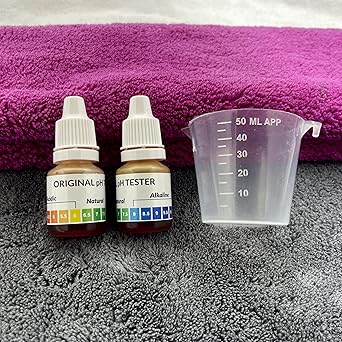BIOWAY Aquarium Water Quality Test Kit, Chemical Test Strips, pH Testing with Color Chart, Alkaline acidic water test kit