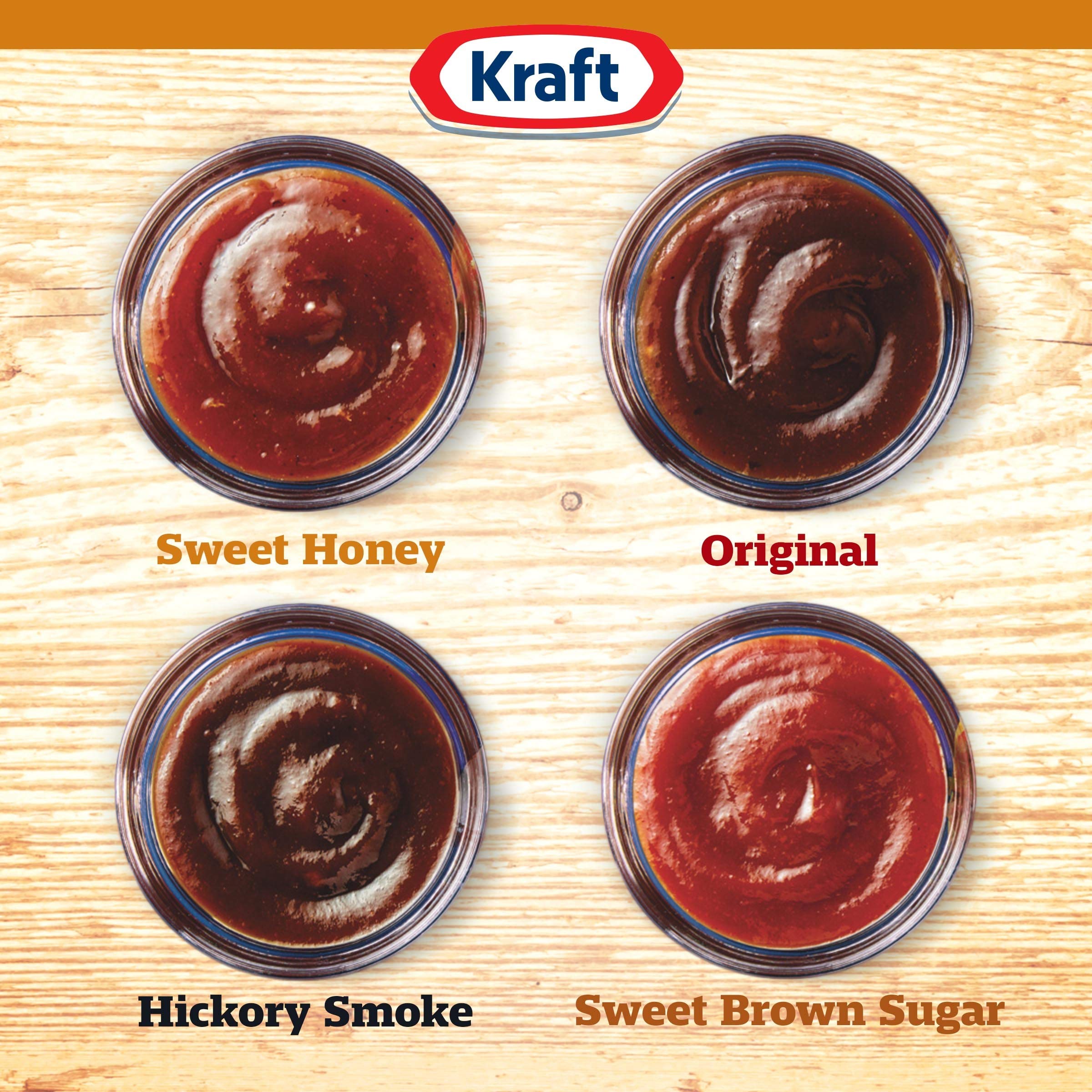 Kraft Sweet Honey SlowSimmered BBQ Barbecue Sauce (12 ct Pack, 18 oz Bottles) Buy Online in