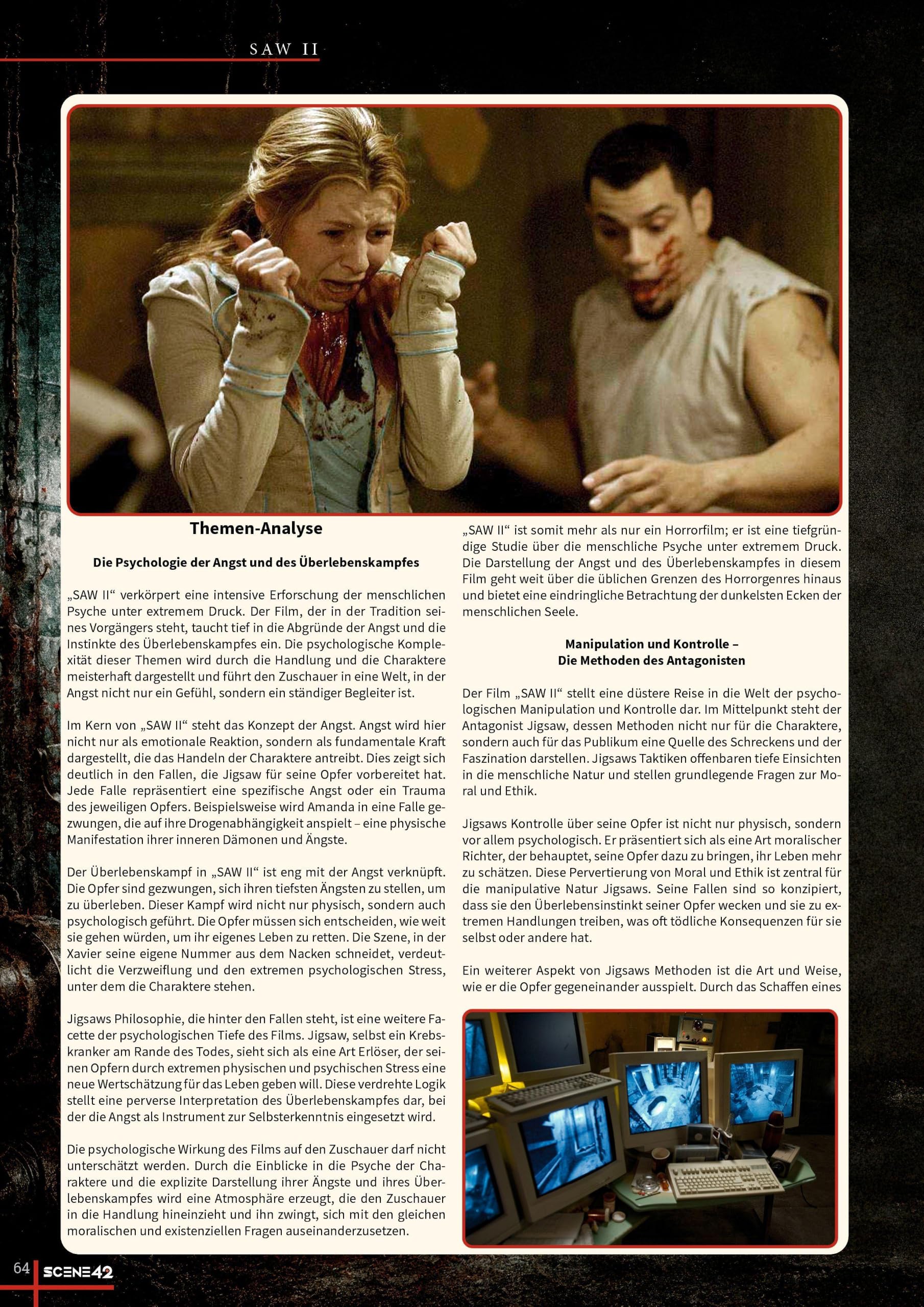 SAW – Die Filme, die Fallen und die Mechanik der Angst (Scene 42-Das Filmarchiv): Ein Scene-42-Archivband über eines der prägendsten Horror-Franchises des 21. Jahrhunderts