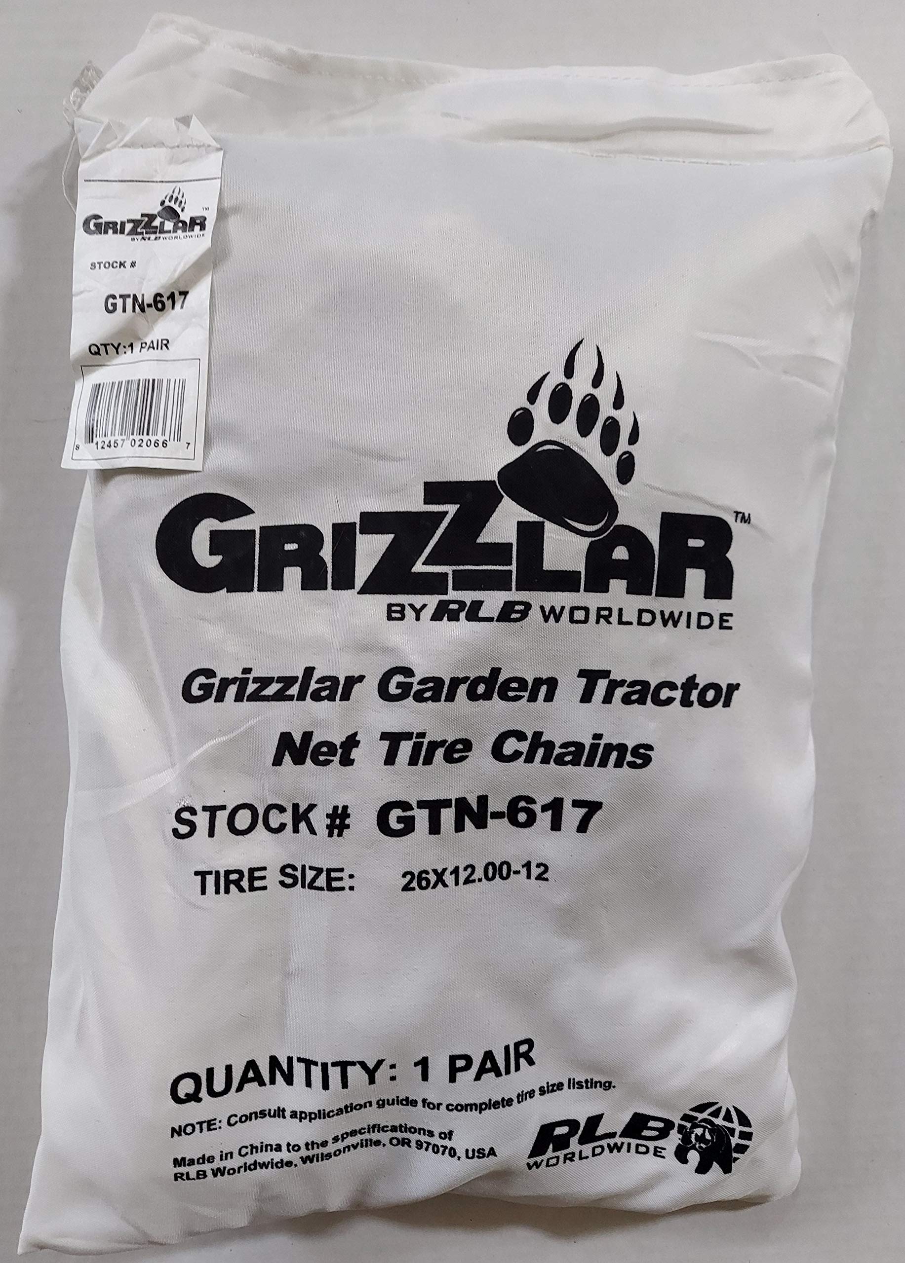 GTN-617E Schneeketten 26x12.00-12 26x10-12