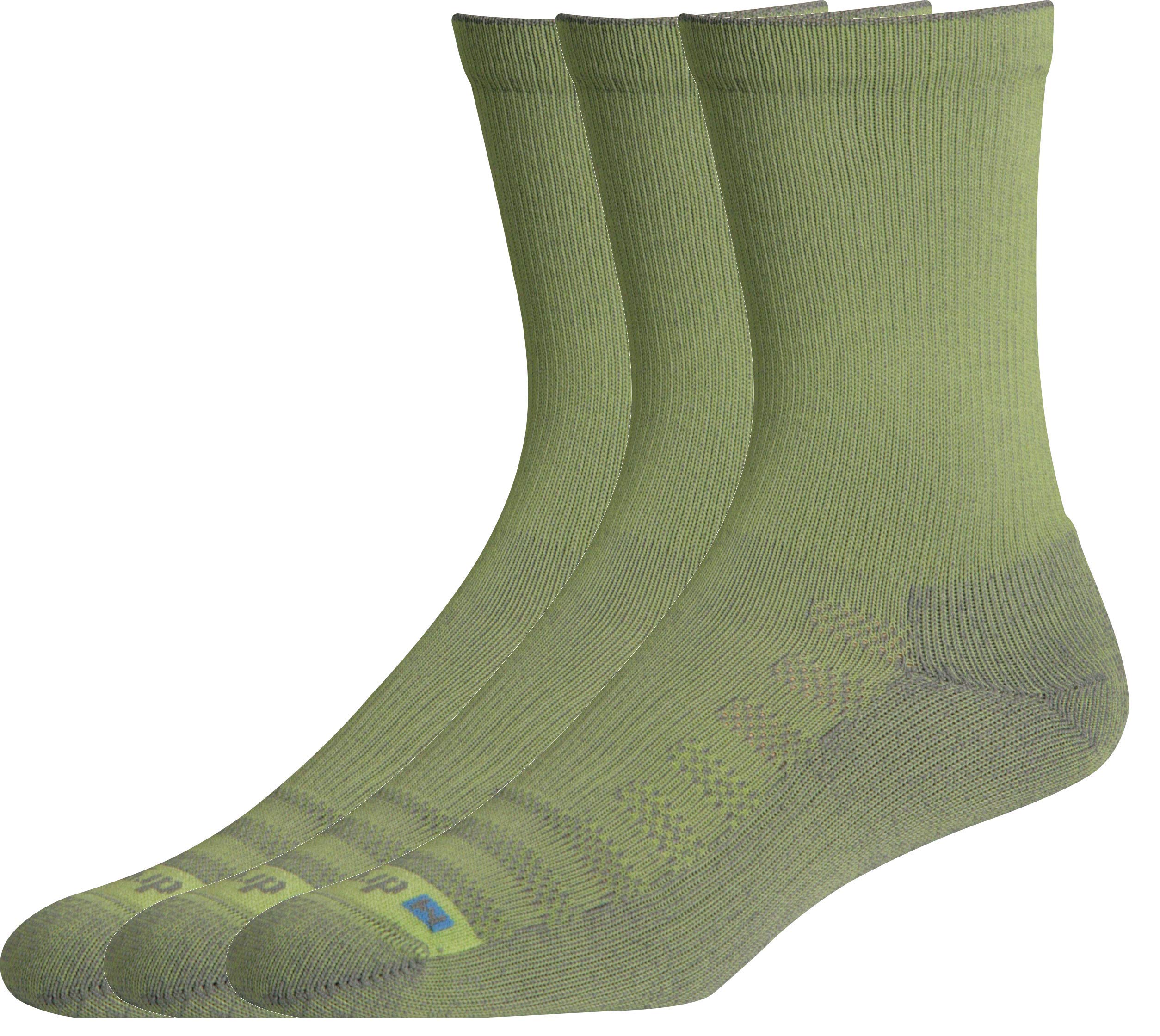 Drymax Lite Hiking Crew, Sublime/Anthracite, W5-7, M3.5-5.5, 3 Pair