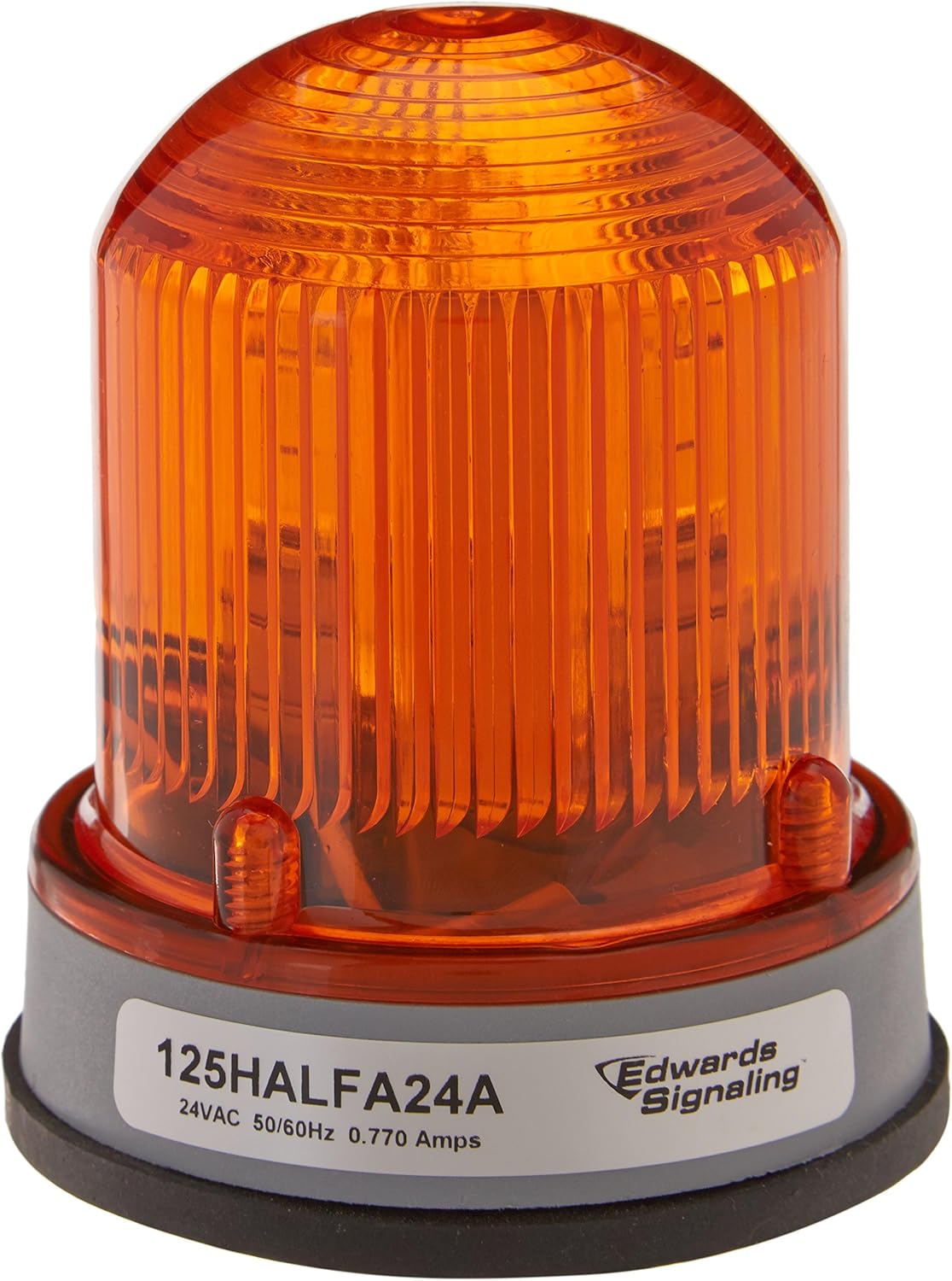 Edwards Signaling 125HALFA24A 125 Amber Flash, Halogen, 24VA