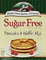 Vista 7 de Maple Grove Farms Mezcla para panqueques y waffles, sin azúcar, 8.5 onzas