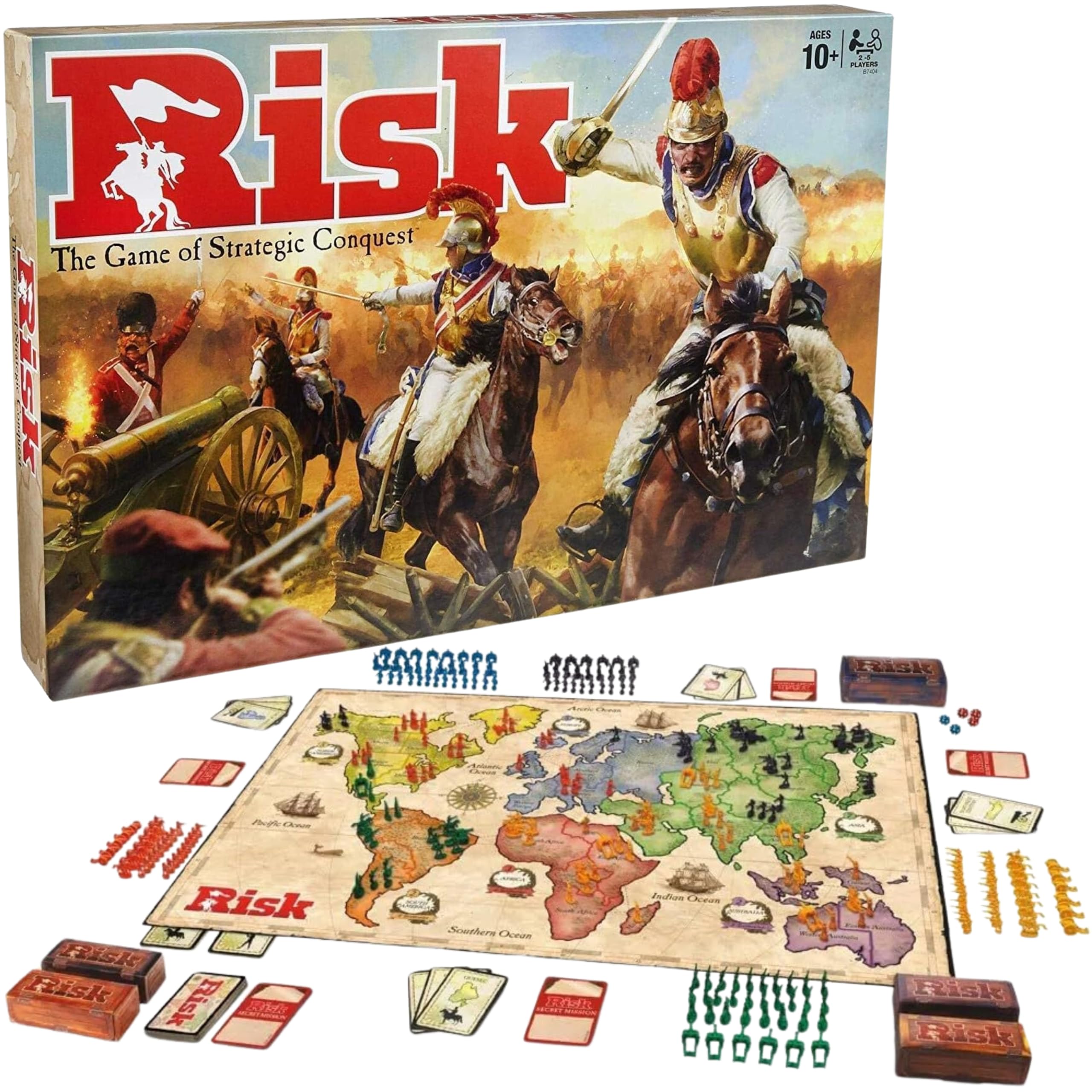 TOYS STORM Risk Board Game, Strategy Games for 2-5 Players, Strategy Board Games for for Kids and Family Ages 10 and Up