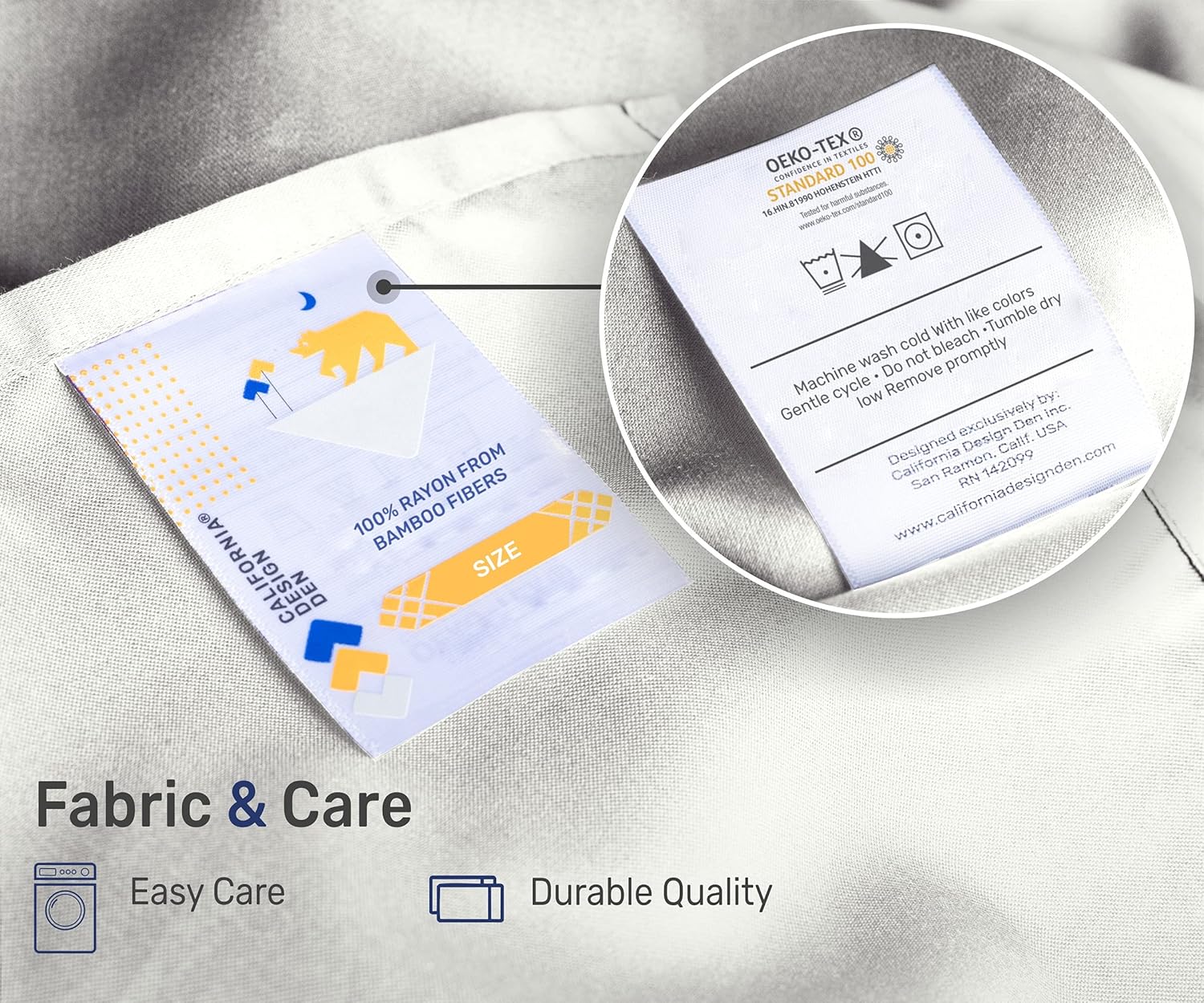 Blасk Frіdау 🔥 100% Bamboo Sheets - King Size Luxury Hotel Sheet and Pillowcase Set - Super Soft, Silky Cooling Sheets with Deep Pocket Fitted Sheet - 4-Piece Bedding Sets ( Silver Gray ) Amаzіng 🔥 100% Bamboo Sheets - King Size Luxury Hotel Sheet and Pillowcase Set - Super Soft, Silky Cooling Sheets with Deep Pocket Fitted Sheet - 4-Piece Bedding Sets ( Silver Gray )