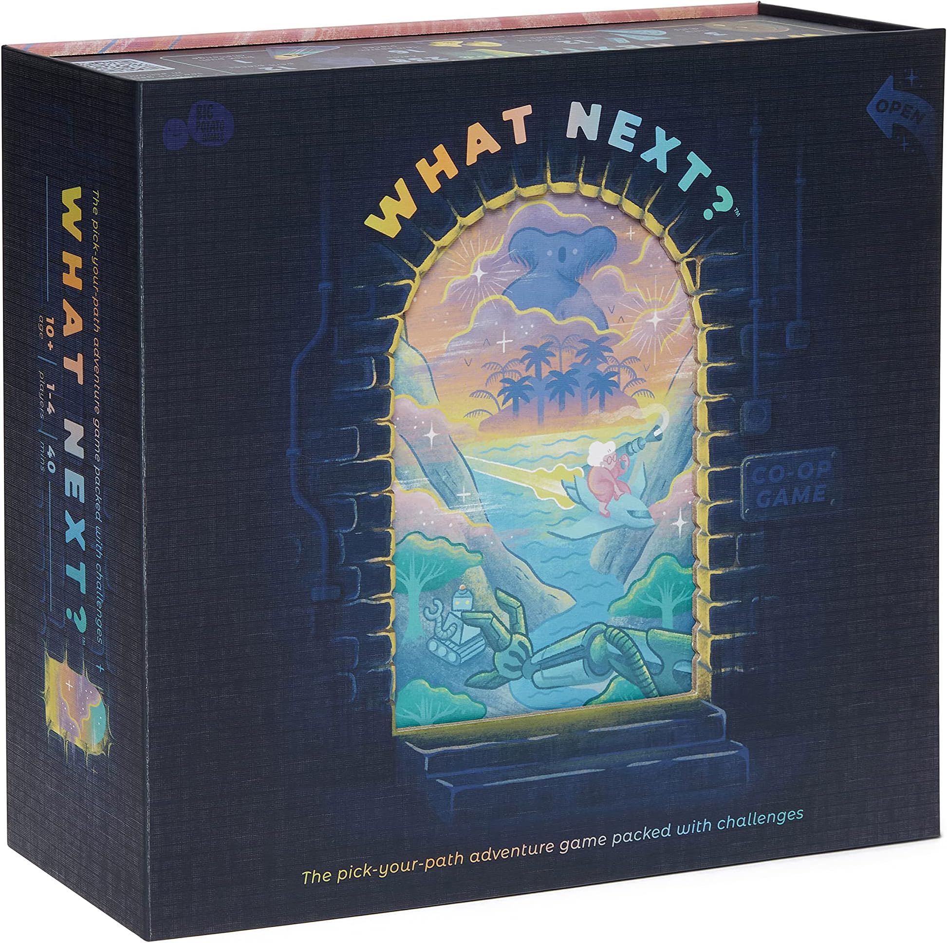 What Next: The Cooperative Board Game for Adventure Seekers | Pick Your Path and Master the Mini Games