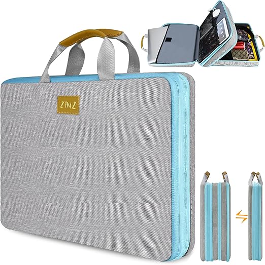 Amazon パソコンケース 15 15.6 16 インチ 薄型 可変容量 PC バッグ 撥水加工 ほとんどの15"16