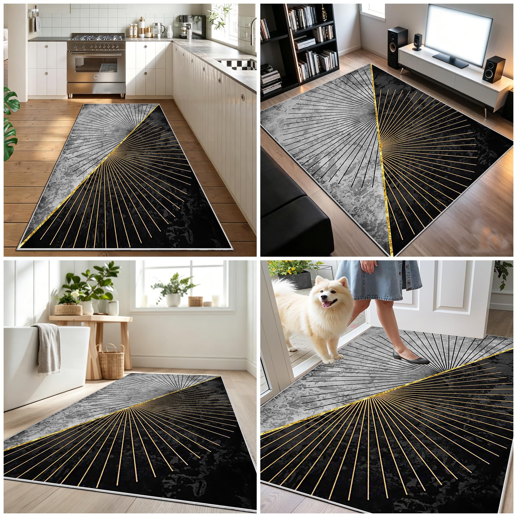Tapis Chaise de Bureau Antidérapant Tapis Protection Sol Chaise Bureau Gaming Gamer Machine Lavable Protection de Chaise de Bureau pour Parquet Carrelage Carpet Tapis Bureau pour Chaise Roulante