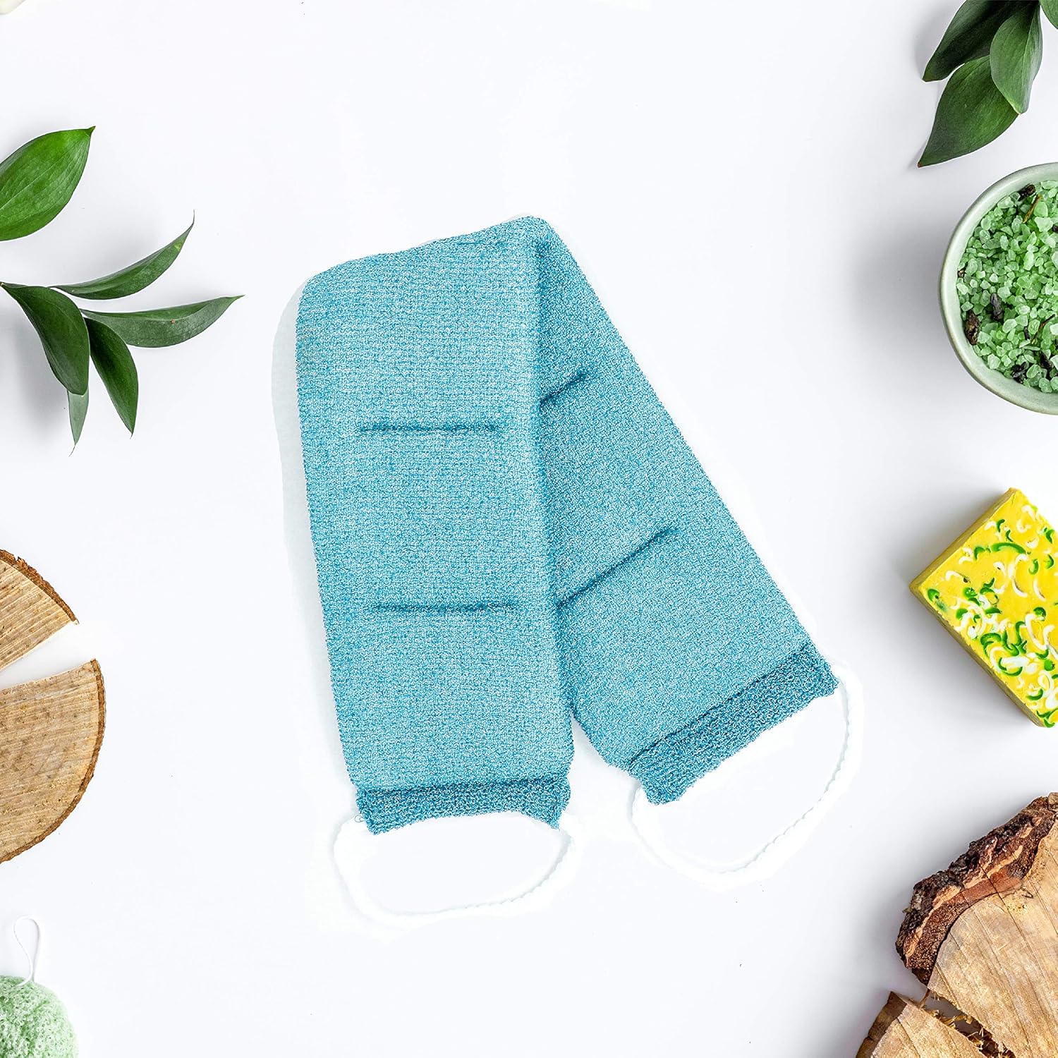 Simplosophy: Exfoliating Back Scrubber, Deep Clean & Invigorate Your Skin (Light Blue) : Beauty & Personal Care