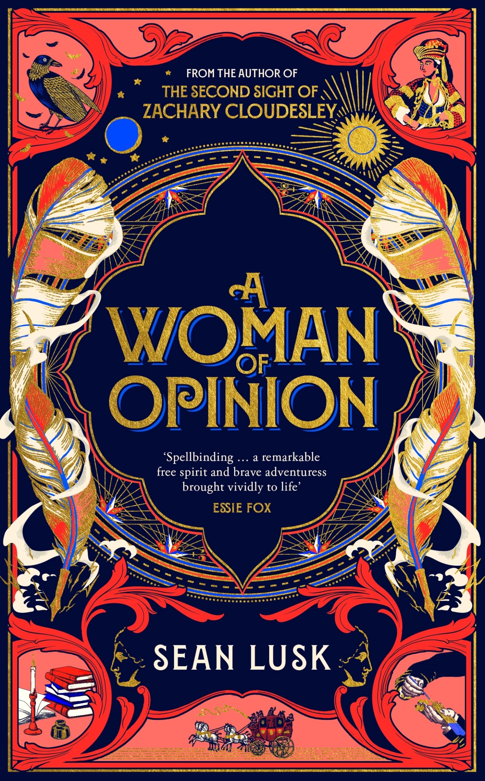 Sean Lusk - A Woman of Opinion - Hardback Book