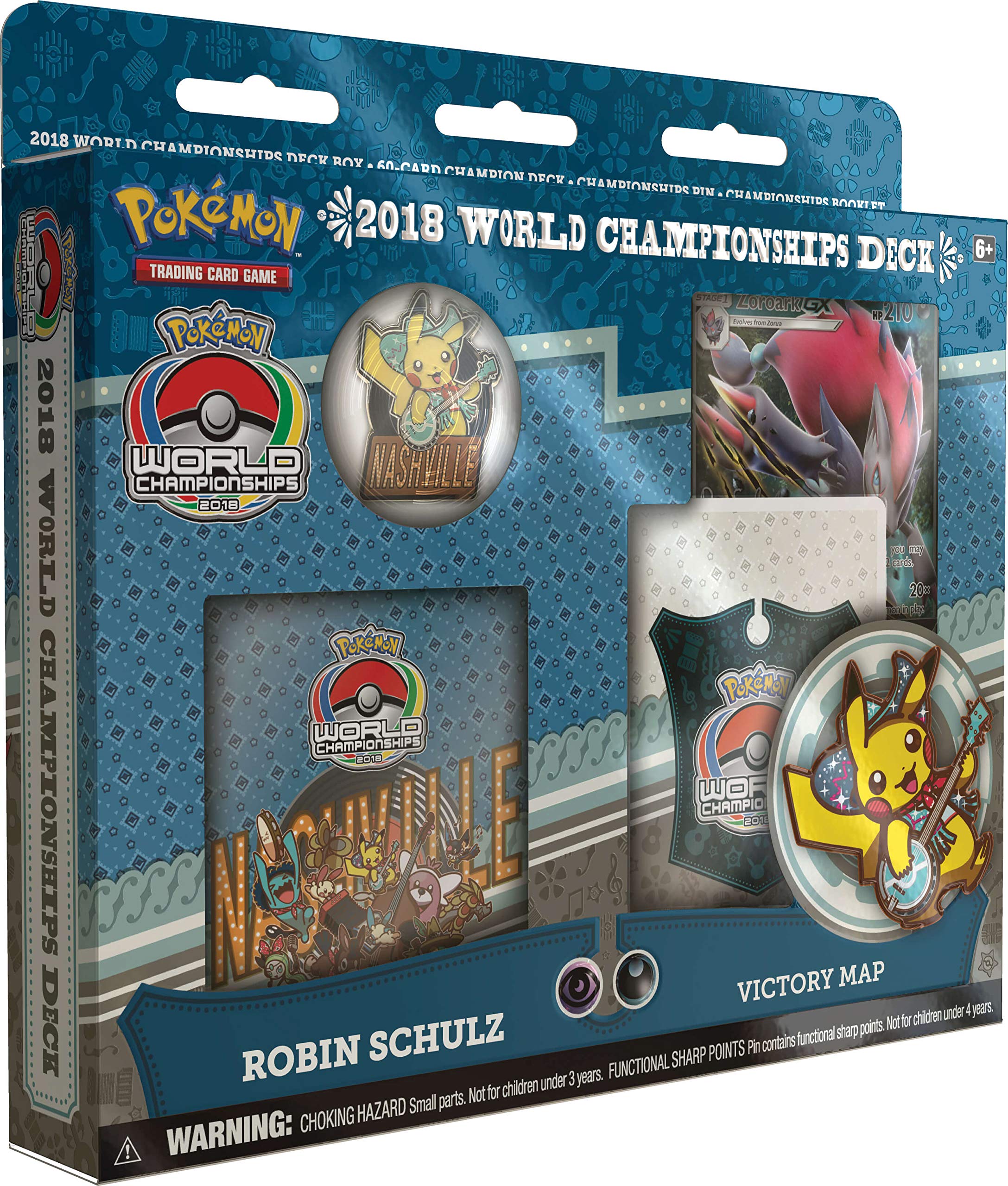 Pokemon TCG: 2018 World Championship Deck Set of All 4 Champion