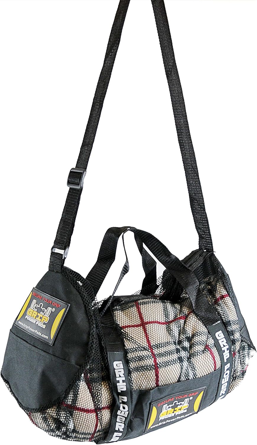 Grip Power Pads Mesh Gear Bag Breathable & Heavy-Duty Organizer for Gym Beach, Swim, Scuba, Sports, Dive & Outdoor Use