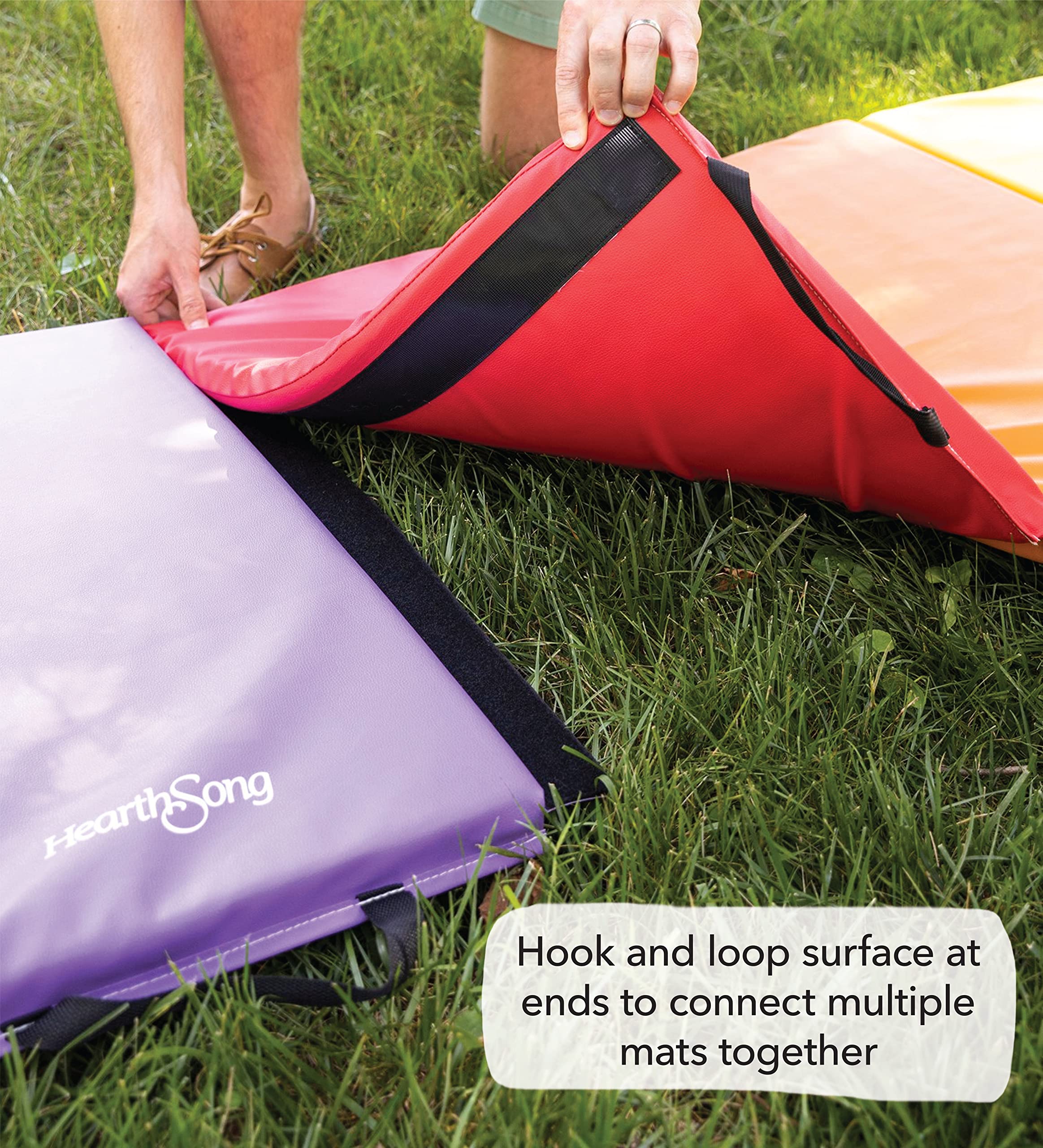 HearthSong 5Panel Colorful Rainbow Folding Kids