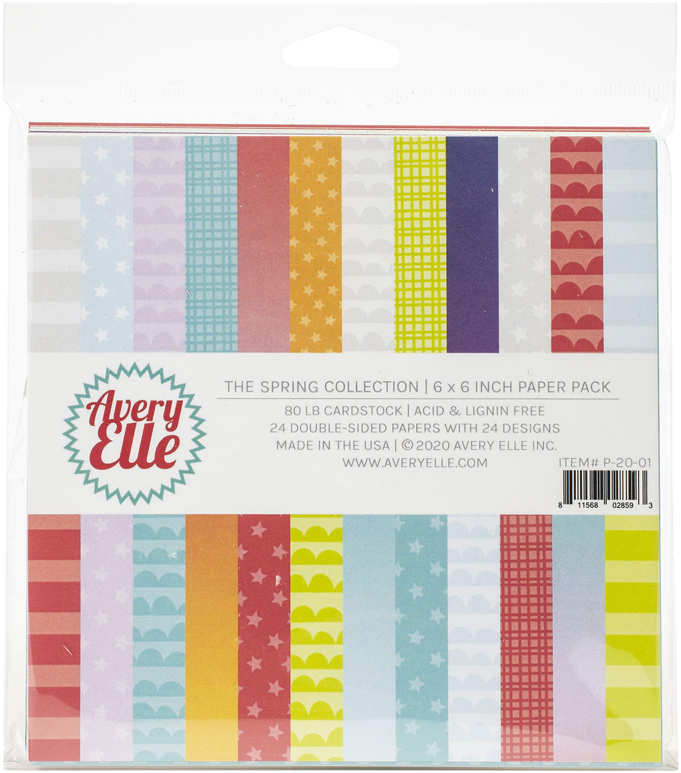 AVERY ELLE INC. Avery ELLE PAPR PD 6, Spring Collection, One Size