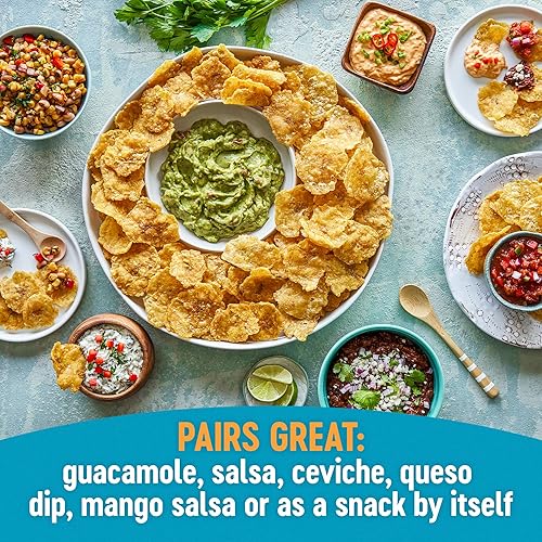 Miniatura 5 de Solula Plátano Crisps Authentic Tostones, ajo asado, 4 onzas (paquete de 6), chips cocidos en hervidor, sin gluten, aptos para paleo, sin granos,