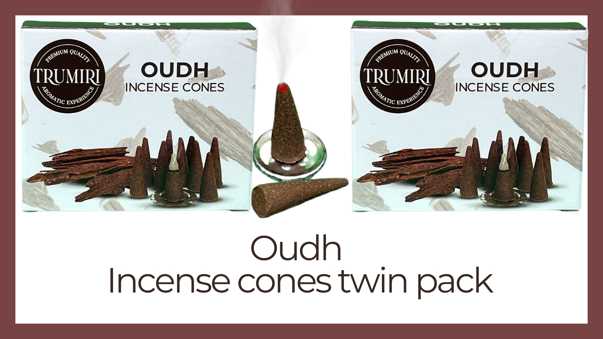Amazon.com: TRUMIRI Oud Incense Cones - Total 20 Cone Incense