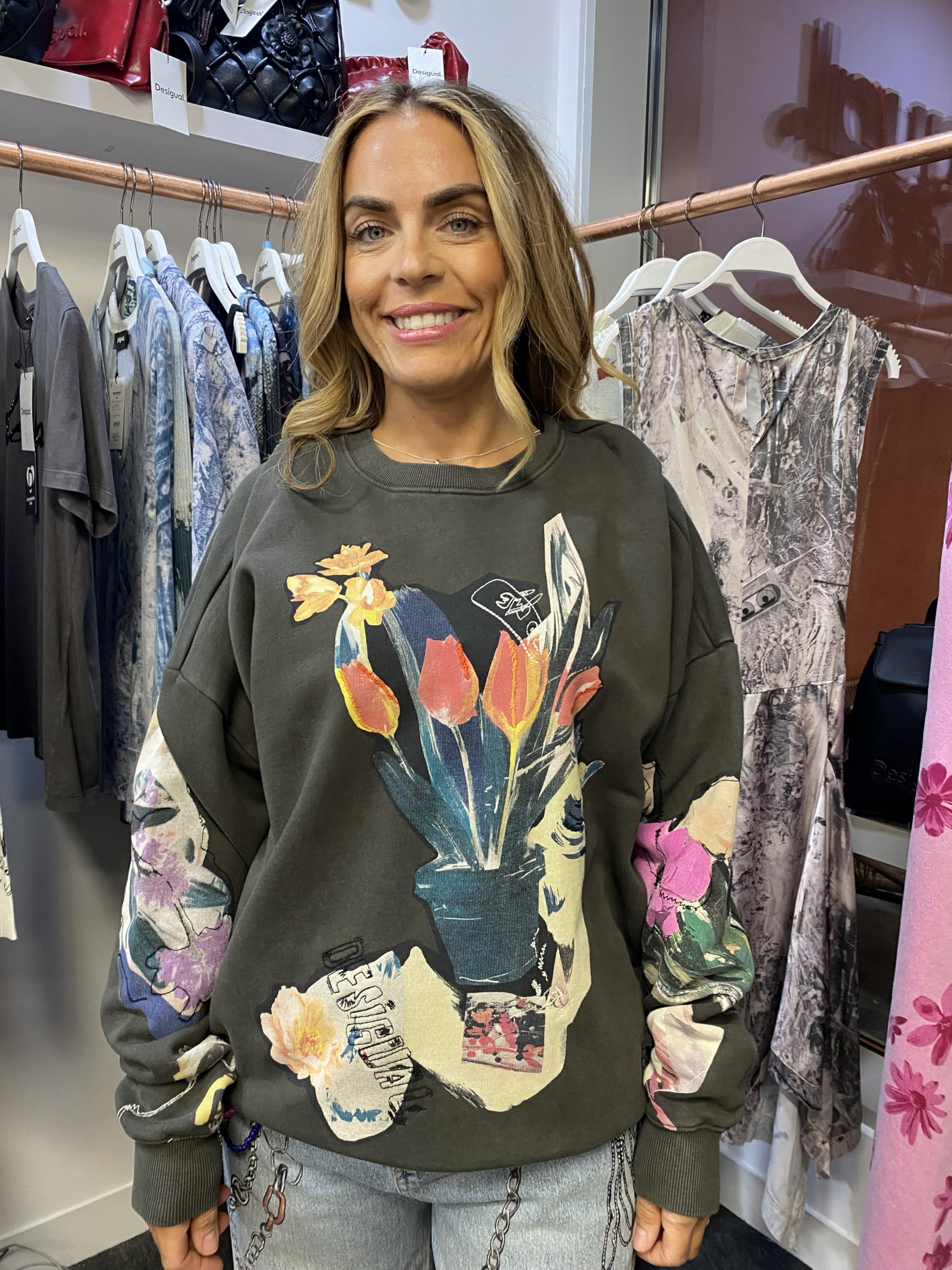 Desigual Bluza Kobiety Evelyn