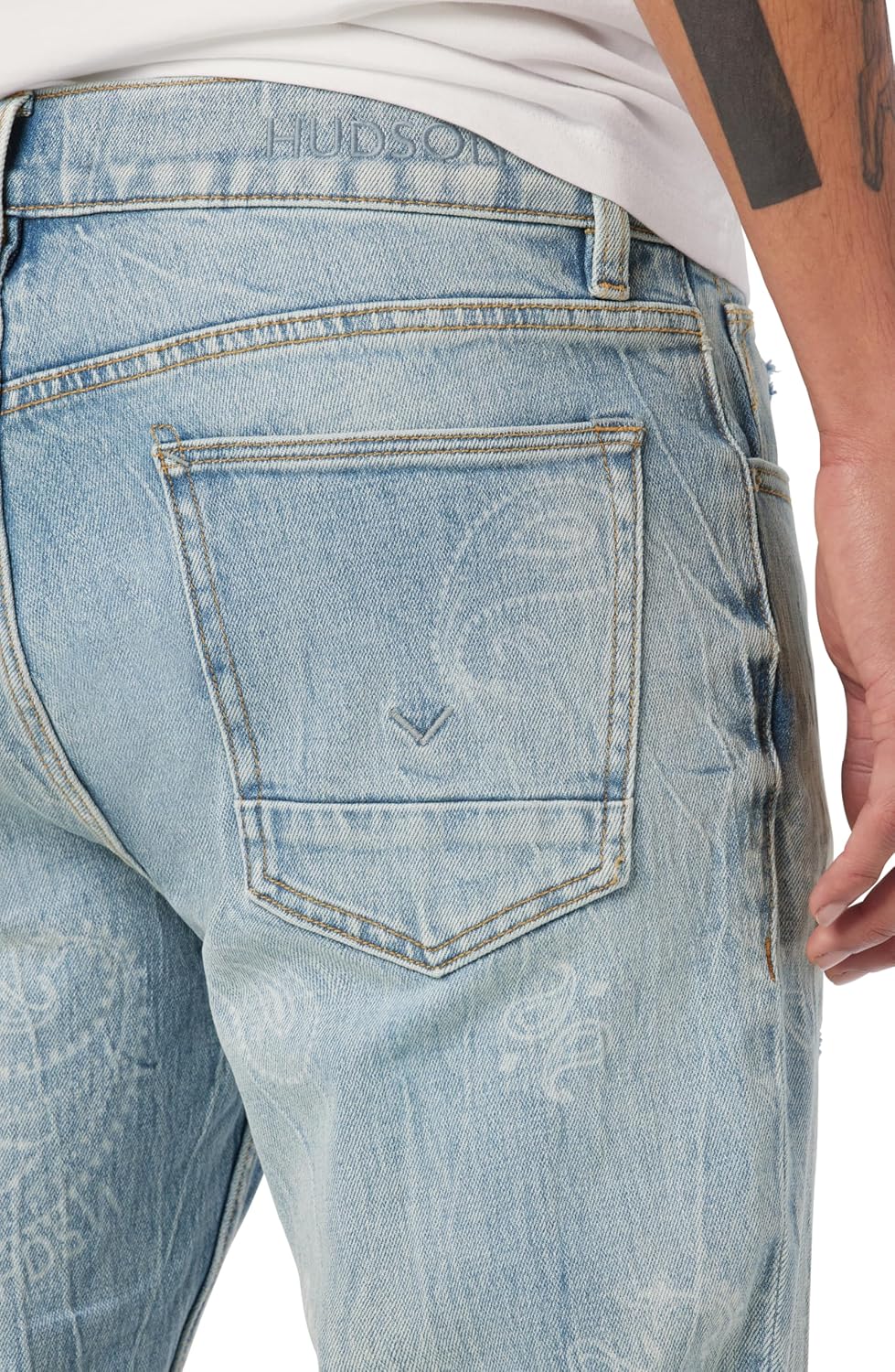 Hudson Mens Walker Kick Flare - Image 4