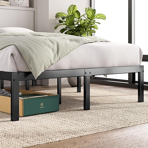 Miniatura 72 de ZINUS - Base metálica Compack de soporte para cama, 7 pulgadas, para colchón y somier, color negro, tamaño individual/matrimonial/Queen Negro