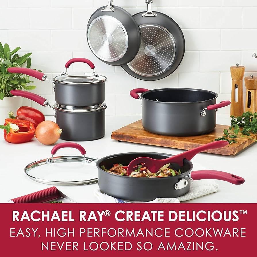 Amazon.com: Rachael Ray Create Delicious Hard Anodized