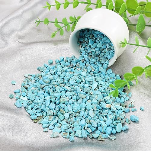 Vista 34 de ZHIYUXI Piedras de cristal de cornalina para pecera, grava, jarrón de relleno, cristales triturados, cristales curativos pulidos, piedra de cuarzo K