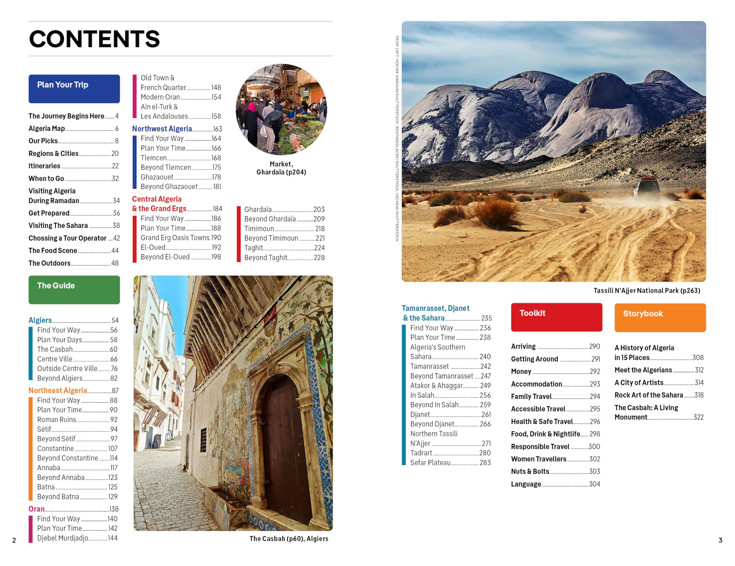 Algeria 2ed -anglais-: Plan the Trip of a Lifetime | Detailed Itineraries & Maps | Insider Tips | Covers Algiers, Timimoun, Tassili NâEUR(TM)Ajjer and more