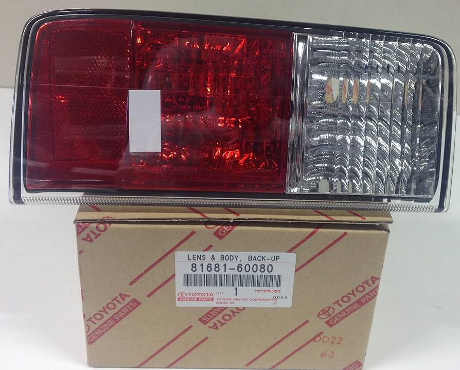 Amazon.com: Lexus 81681-60080 Left Rear Bumper Back Up Lens