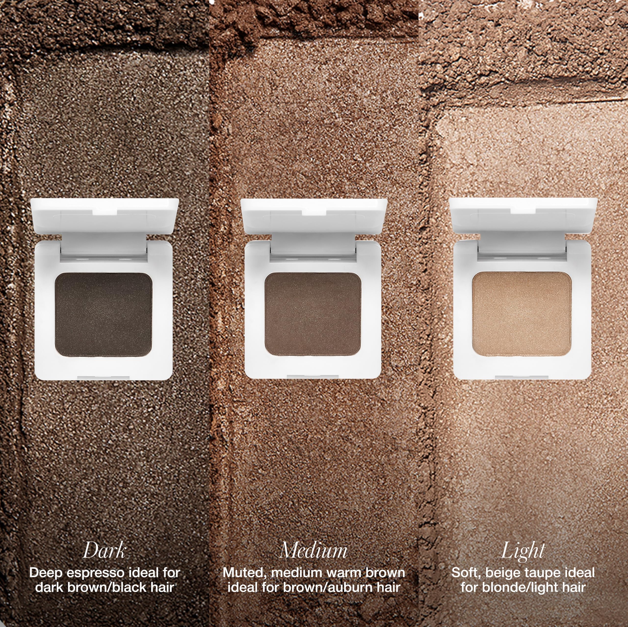 RMS Beauty Back2Brow Powder - Light For Women 0.12 oz Powder