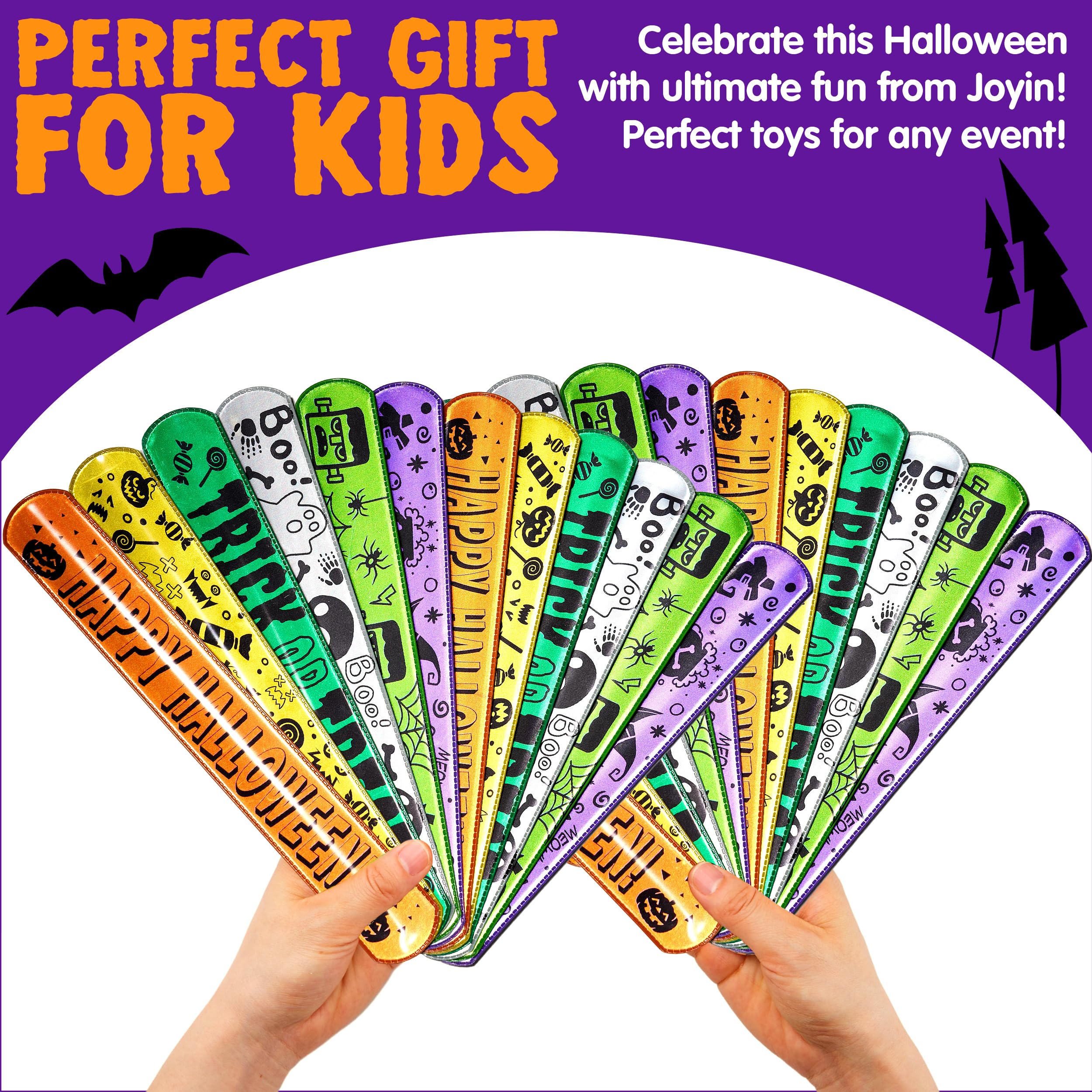 Lot De 60 Bracelets à Fermeture éclair Halloween - 10 Motifs (citrouille, Fantôme, Etc.) - Cadeaux De Fête Pour Enfants