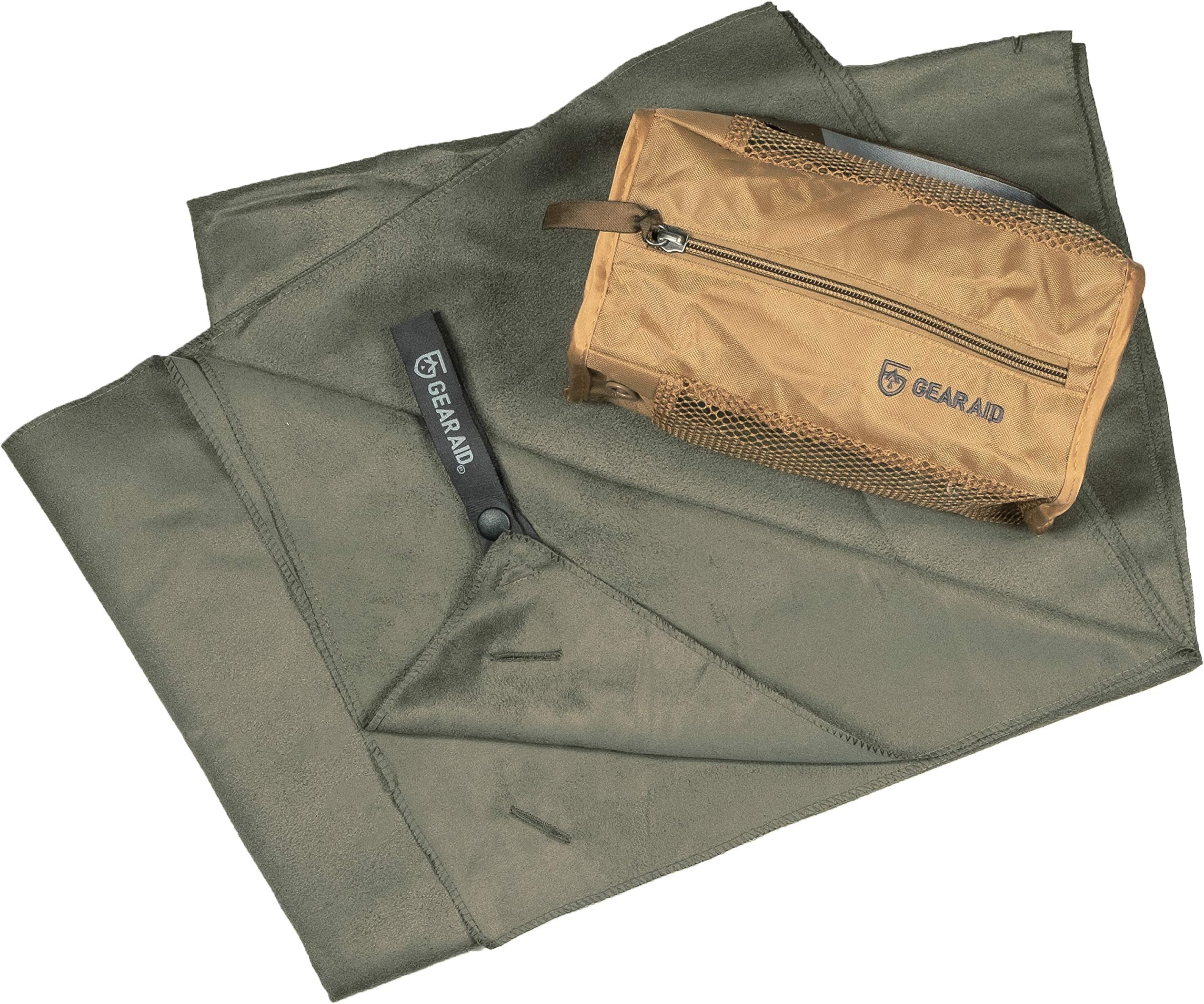 MicroNet Suede Ultra-Compact Microfiber Towel O.D. Green/Large AD