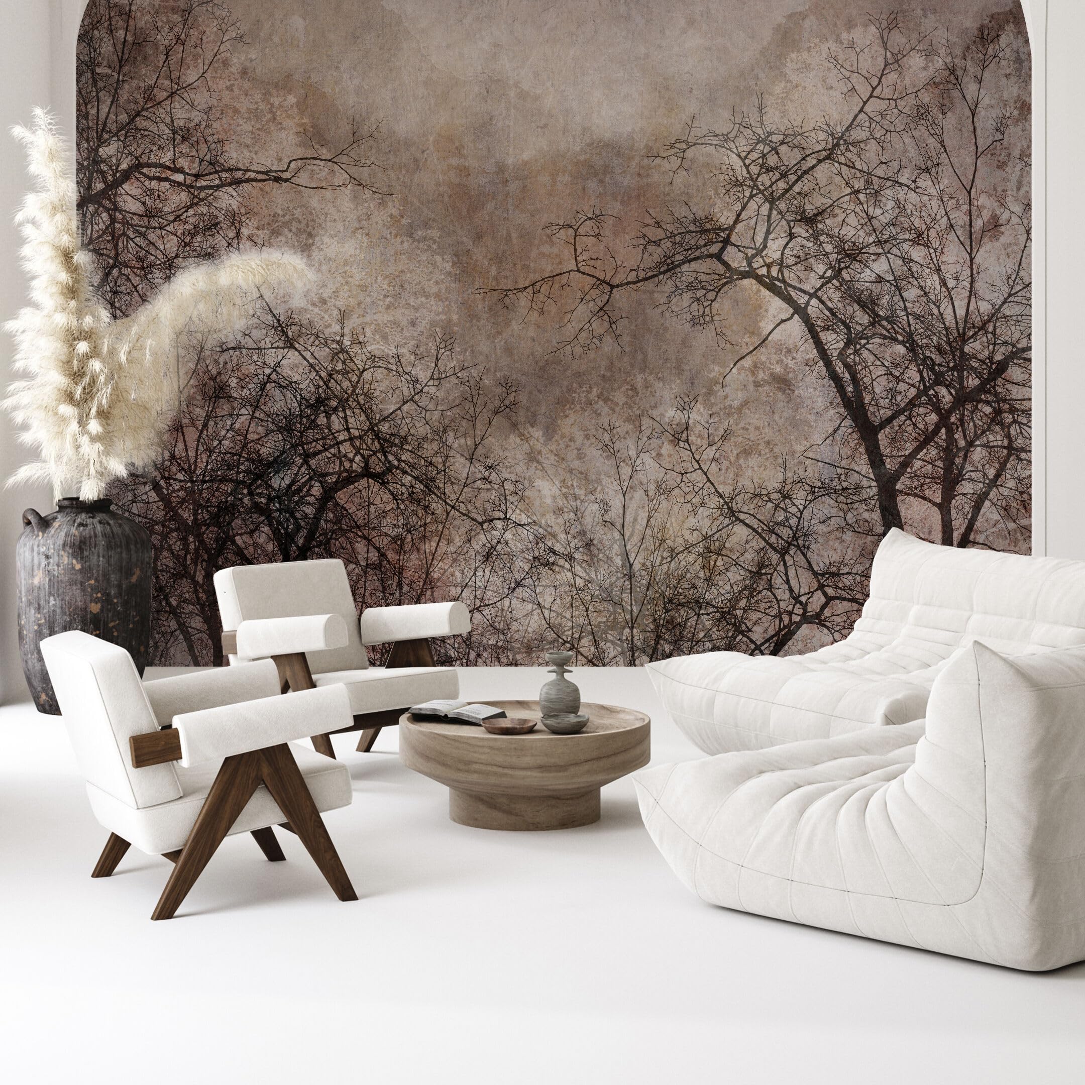 Tapeta 250 x 175 cm - tapeta do sypialni leśnej 10 - Nowoczesne tapety ścienne - Wysokiej jakości panele ścienne łatwe w montażu - Premium
