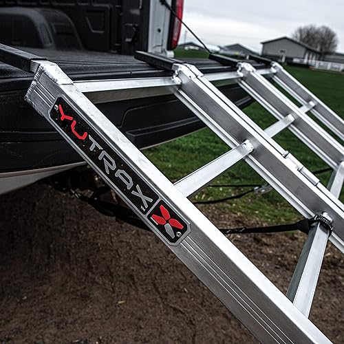 Miniatura 5 de Rampa de aluminio Yutrax TX103 de triple plegado, de 70" (177.8 cm), 1,570 lbs