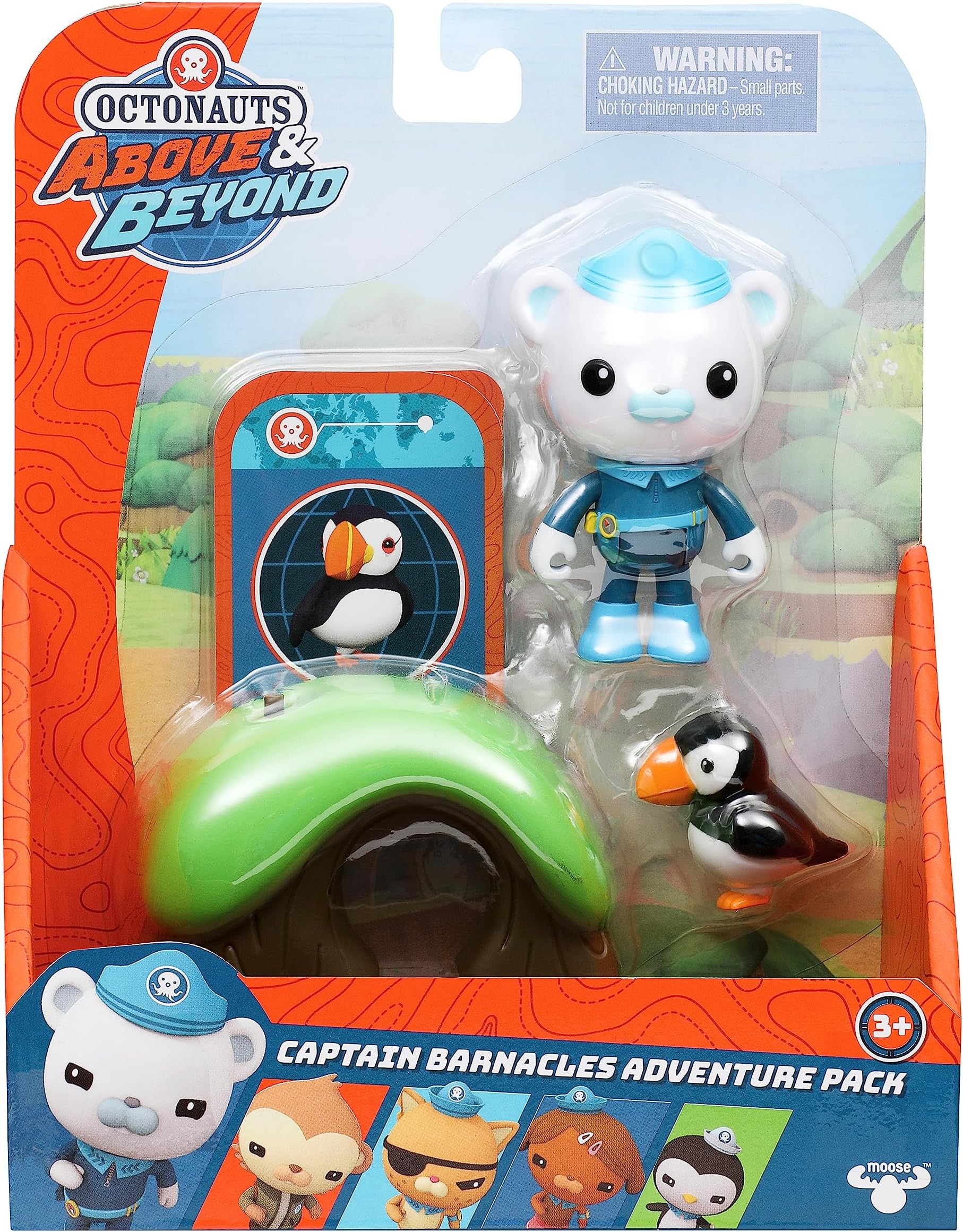 Above and Beyond | Deluxe Toy Figure | Captain Barnacles Adventure Pack | Recreate Missions