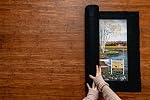 Buffalo Games - Tapis de puzzle Roll-Up - Accessoire de sauvegarde et d'assemblage de puzzle - Tapis en feutre - Convient pour un puzzle de jusqu'à 1500 pièces - Noir