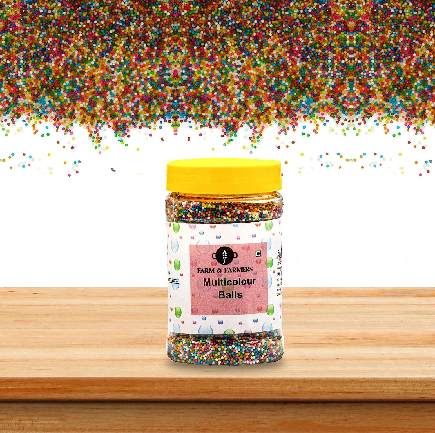 Farm and Farmers Multicolour Balls, 250 gm