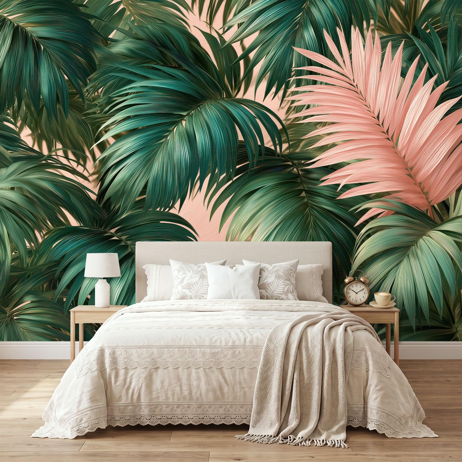 Monstera Palm Leaf Tapeta z włókniny