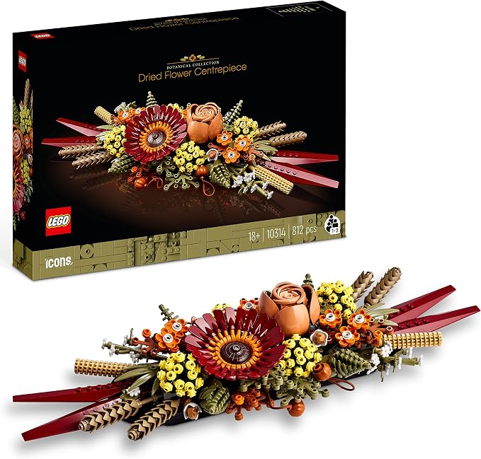 LEGO Centrotavola Fiori Secchi
