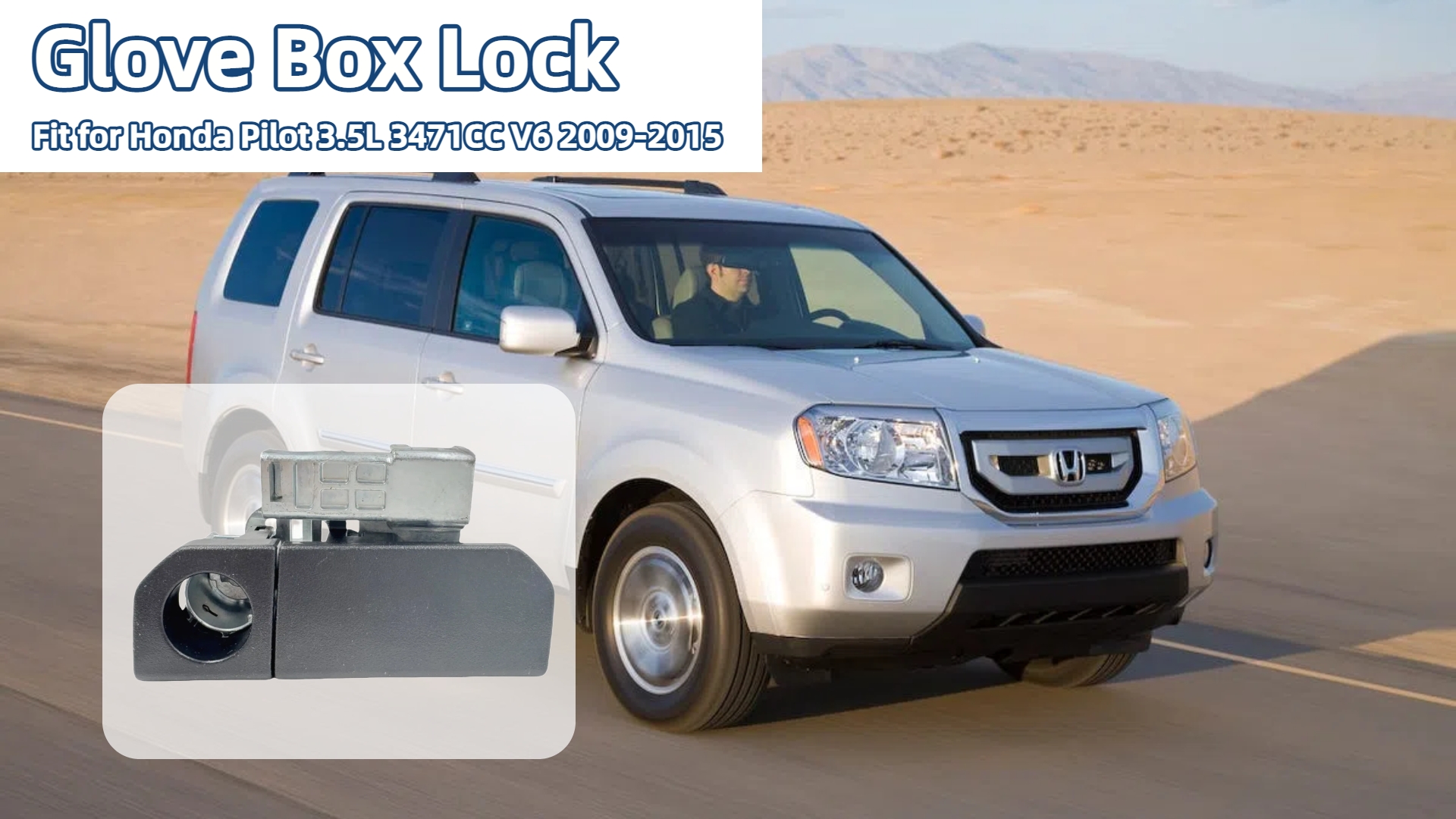 Watch 77540-SZA-A01ZB Glove Box Lock Replacement for Honda Pilot