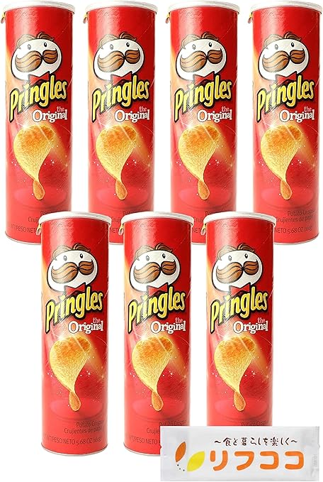 Amazon.co.jp プリングルズ オリジナル 149g×7個セット まとめ買い アメリカ 輸入スナック 大容量 リフココオリジナル