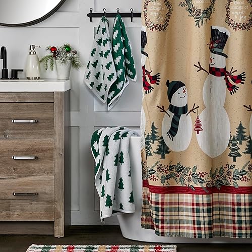 Miniatura 3 de SKL Home Toalla de baño de árboles navideños