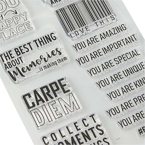 Miniatura 3 de ELIZABETH CRAFT DESIGNS SELLOS CITAS TRANSPARENTES, US Talla única