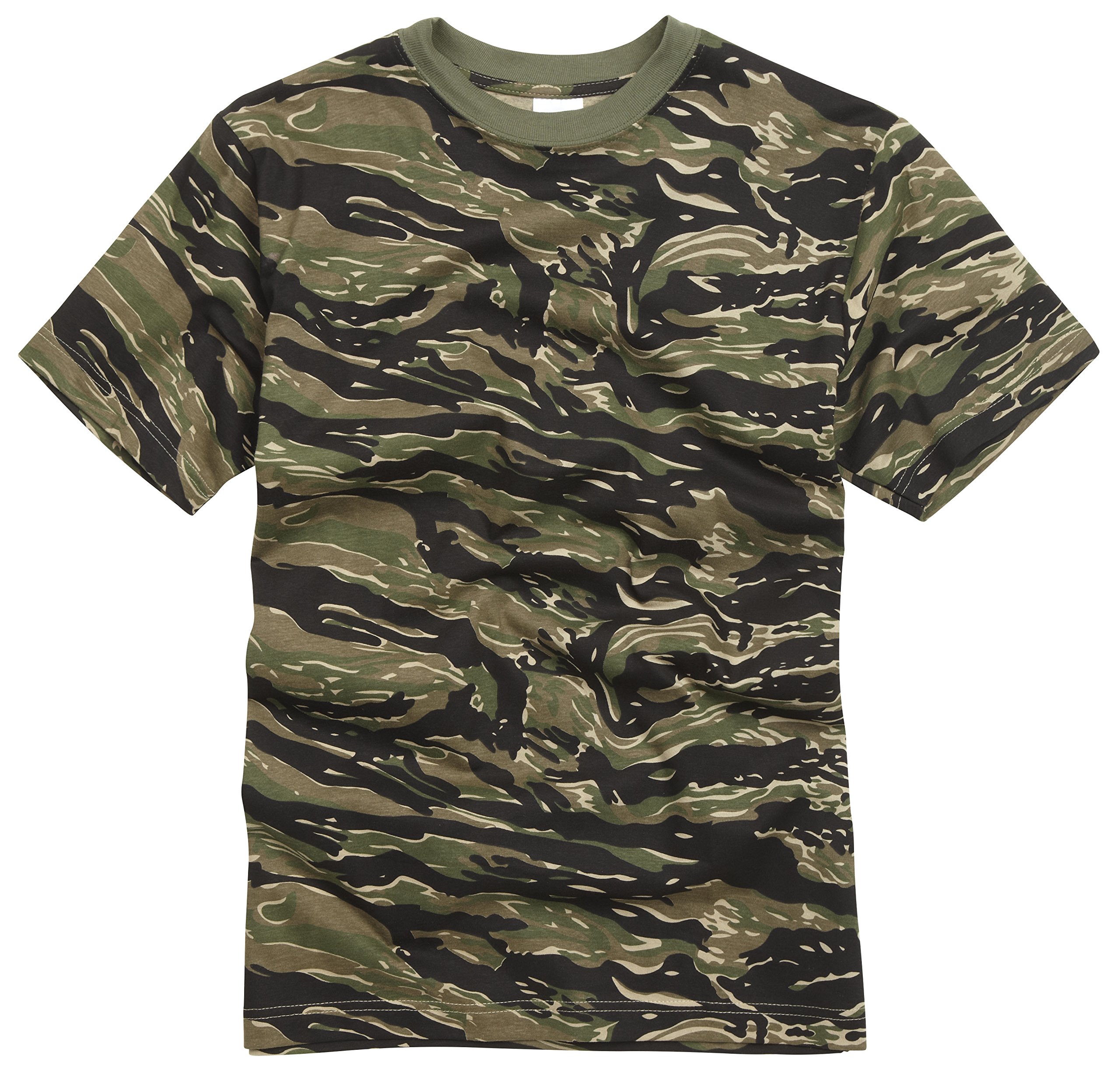 100% Cotton Military Style T-Shirt - British Desert Camouflage