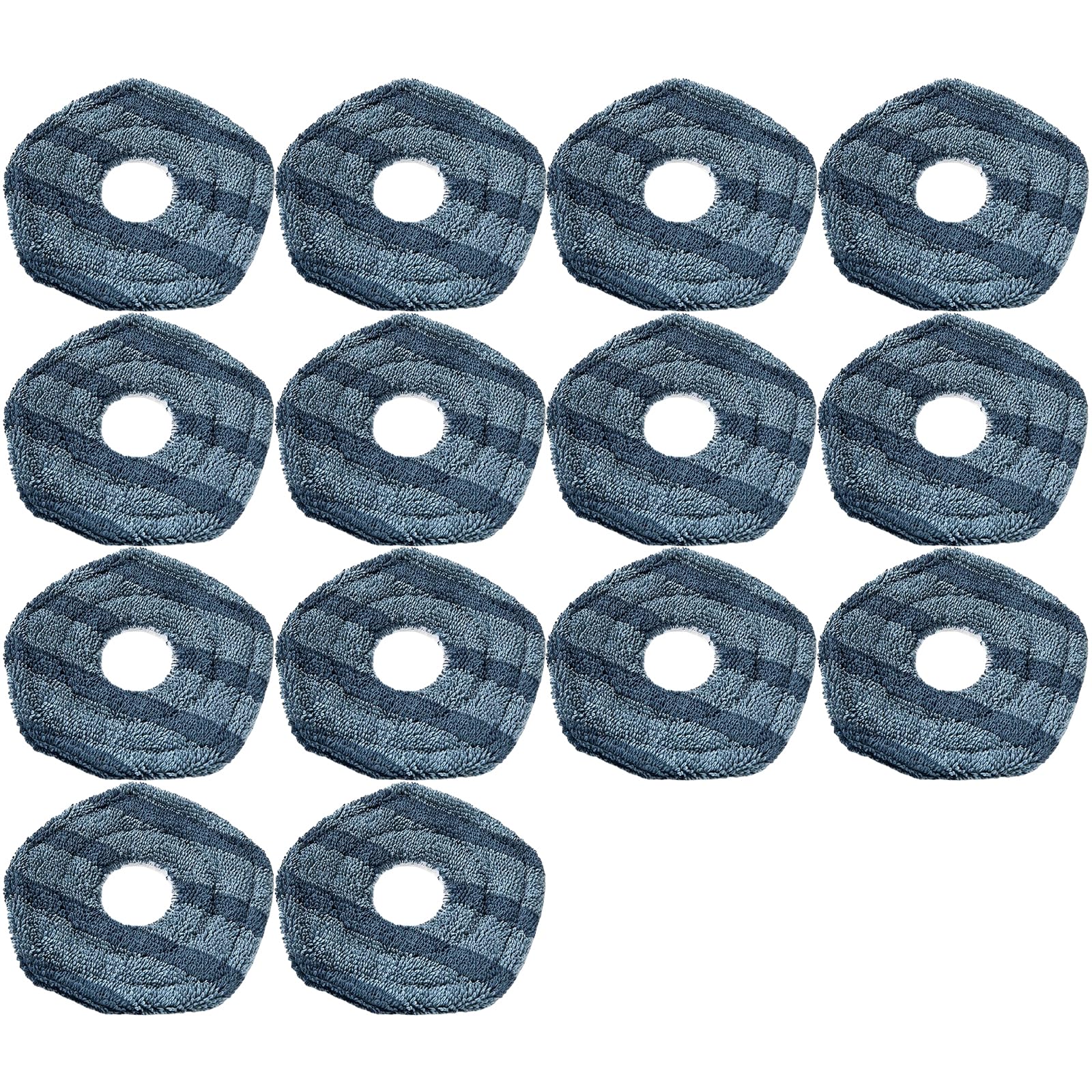 Buxuaaaa Washable Sweeping Robot Vacuum Cleaners Washable Mop Cloth Sweeping Robot Replacement Fibre Mop Pad for Cleaning Easy Clean Fiber Cloth